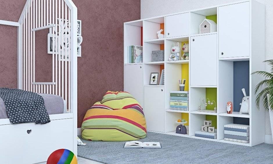 2bhk house kids children's bedroom design