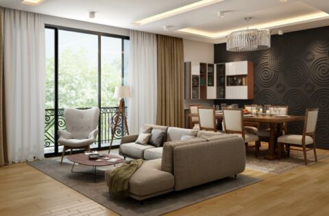 Latest wall-mounted crockery unit for modern space