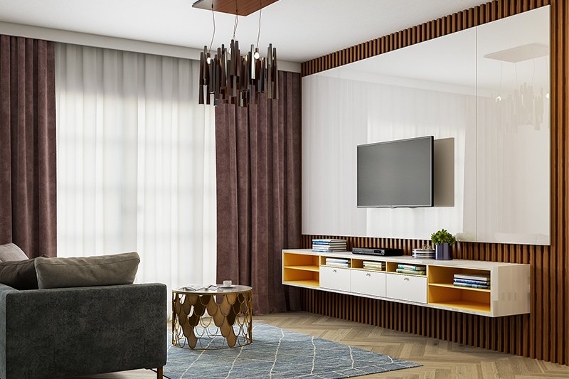 Budget-friendly acrylic finish for home