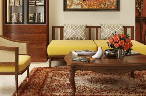 Teak wood furniture adds elegance and warmth to home decor.