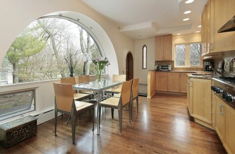 Perfect arch design for dining hall