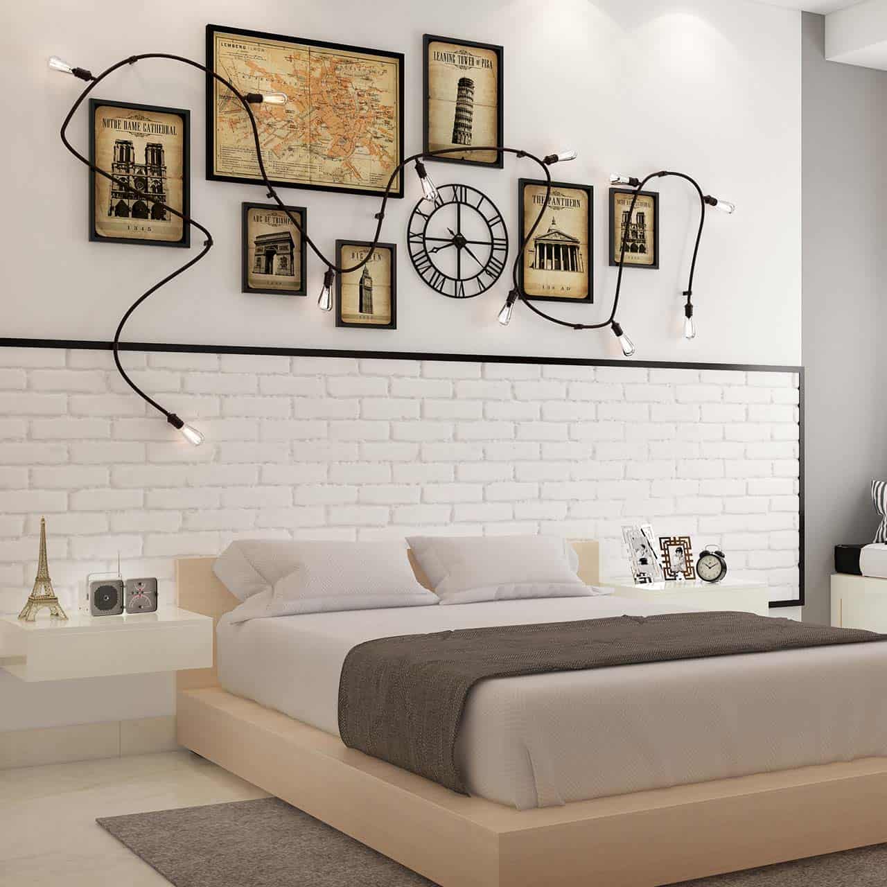 Adding Interest to the Walls for Bedroom