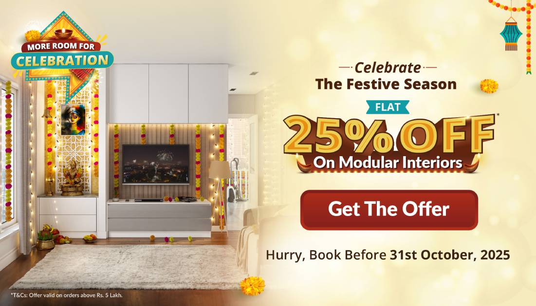 DesignCafe New Year Offer: Save 25% on Home Interior