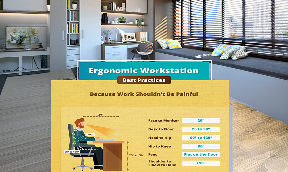 Ergonomic workstation best practices for a pain-free work experience