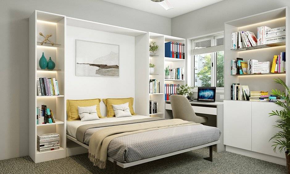 Folding bed design ideas for small homes