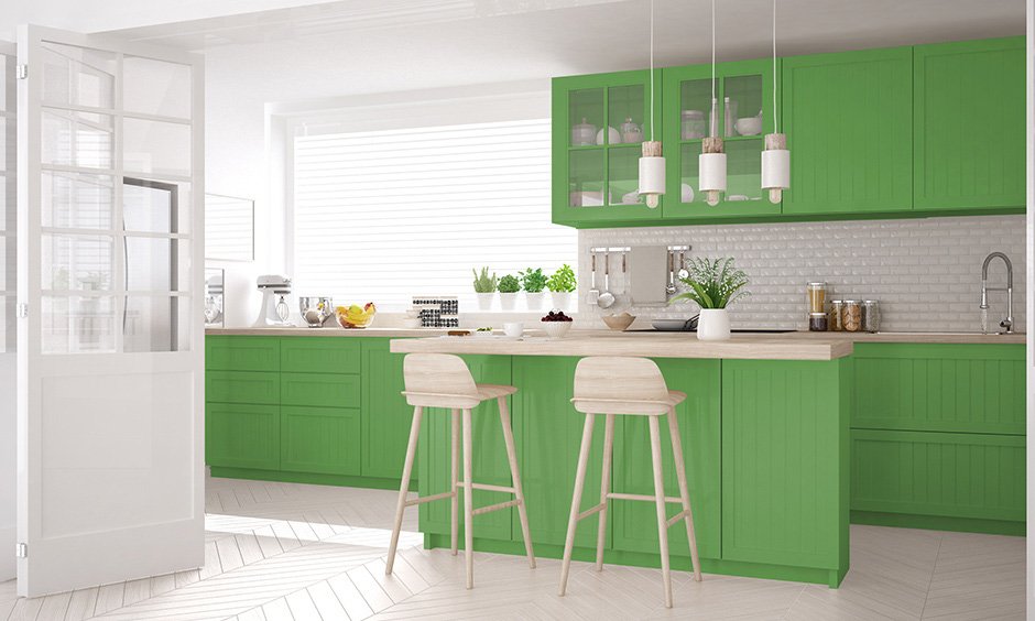 Green kitchen cabinet ideas for your perfect kitchen