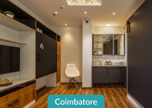 DesignCafe house interiors by top interior designers in Coimbatore