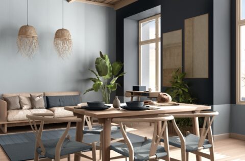How to design simple dining room for a cosy space