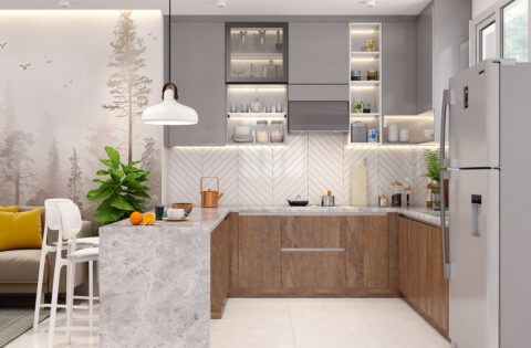 Smart space-saving ideas to make a small kitchen more functional and efficient.