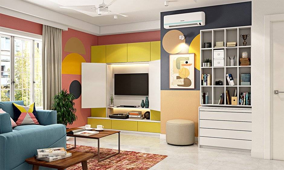 Kid-friendly stylish living room with a Duco finish making the space entirely safe for your kids