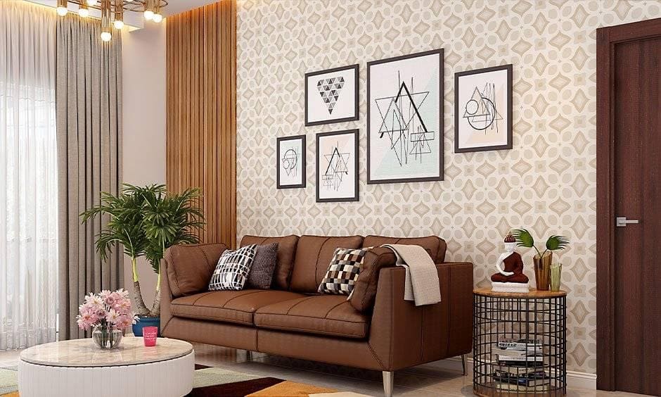 Living room storage and organisation with a coffee table