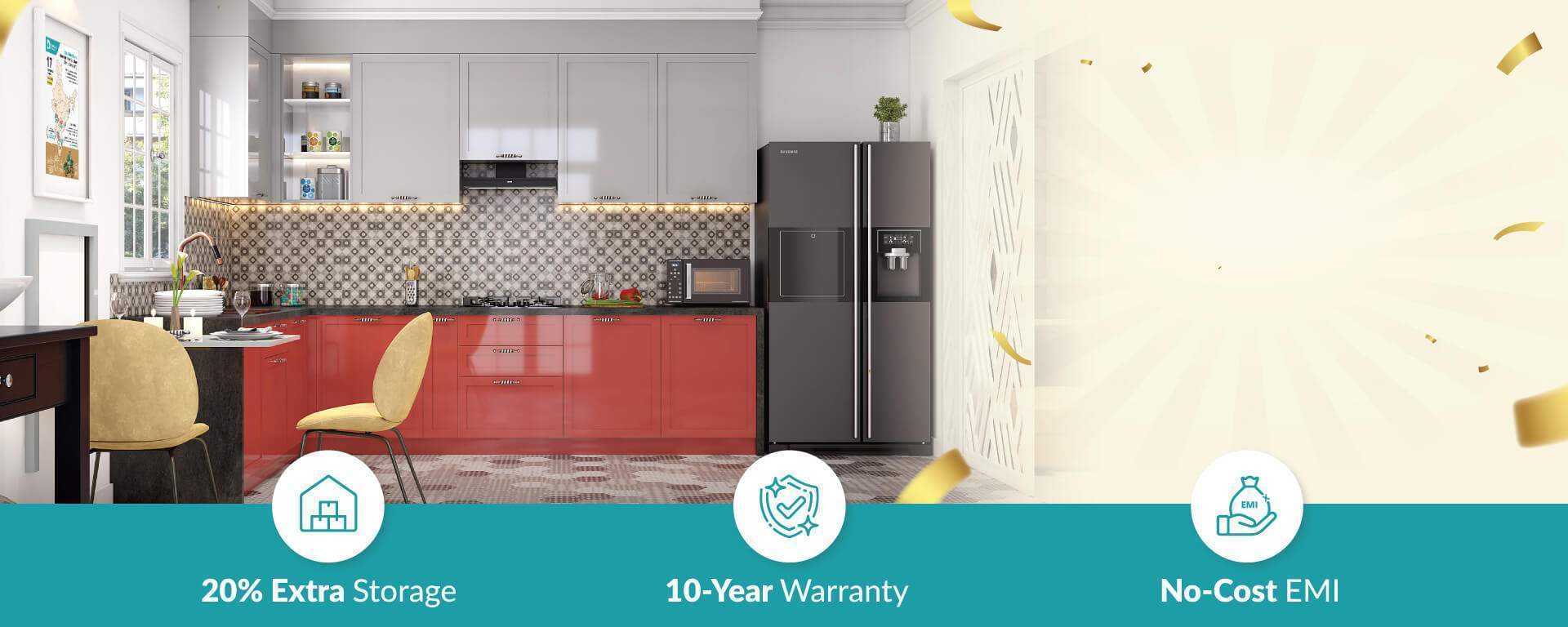 Modular kitchens in Bangalore designed for every house 