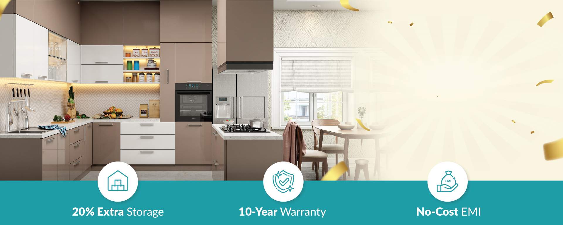 Modular kitchens in Kolkata designed for every house