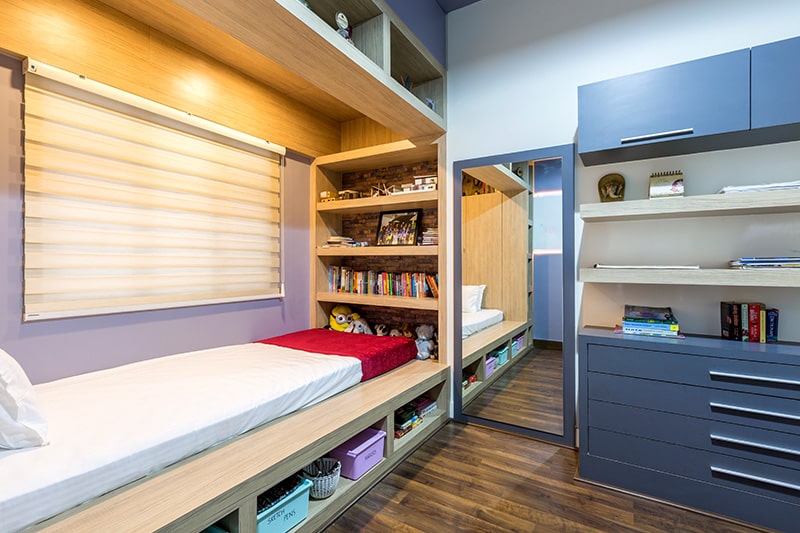 Modular wardrobe storage cabinets, it can maximise space for small bedrooms