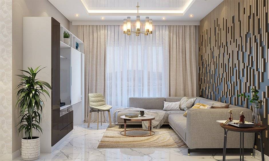 Opt for furniture with legs for a rectangular living room to make spaces look more open and spacious Opt for furniture with legs for a rectangular living room to make spaces look more open and spacious