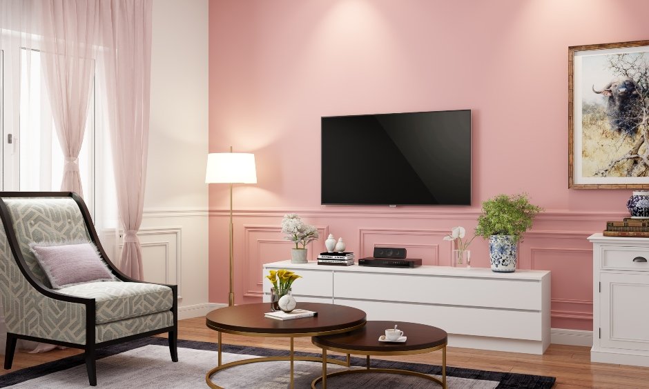 Pink colour rooms for your home