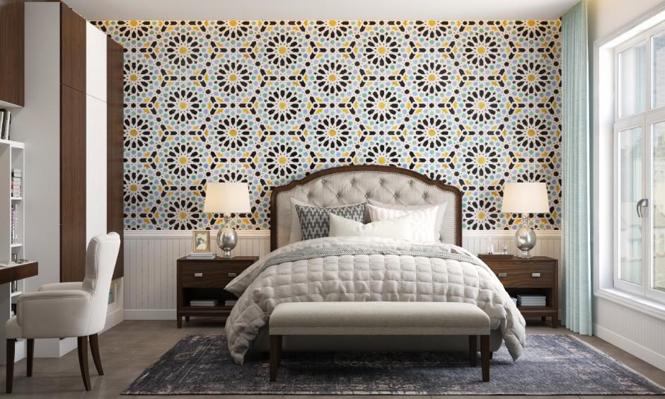 Printed wall tiles colour combinations to bring artistic flair to any room