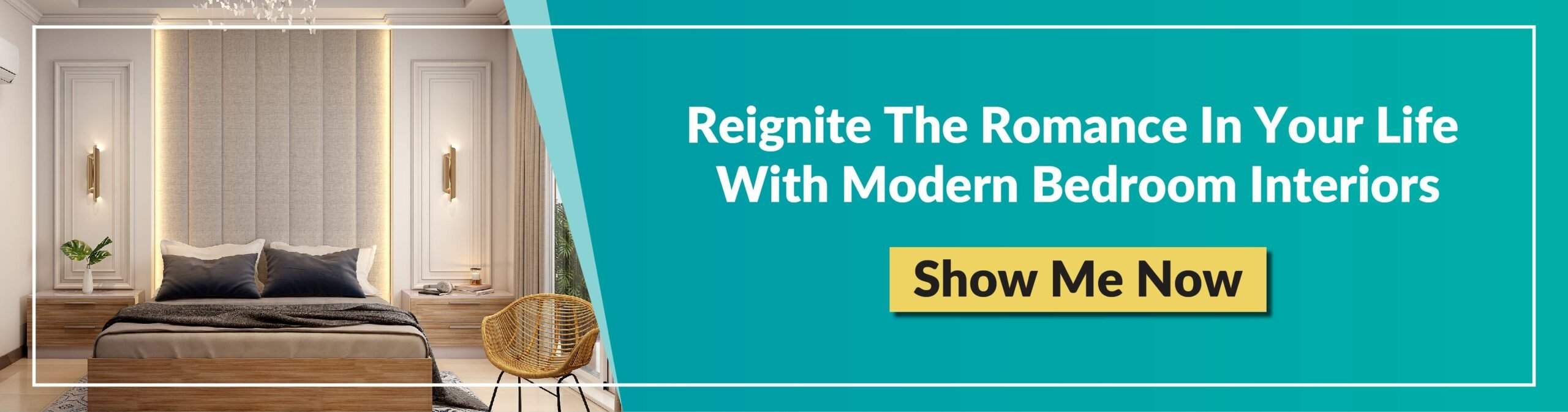 Reignite the romance in your life with modern bedroom interiors