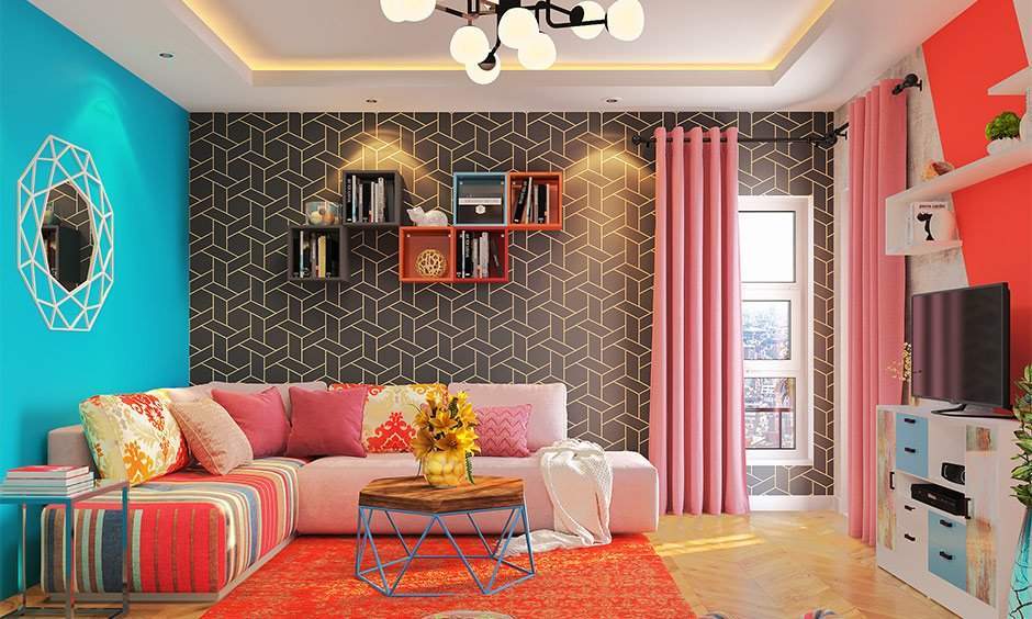 Place sectional sofa in corner rectangular living room which provides extra storage space Place sectional sofa in corner rectangular living room which provides extra storage space