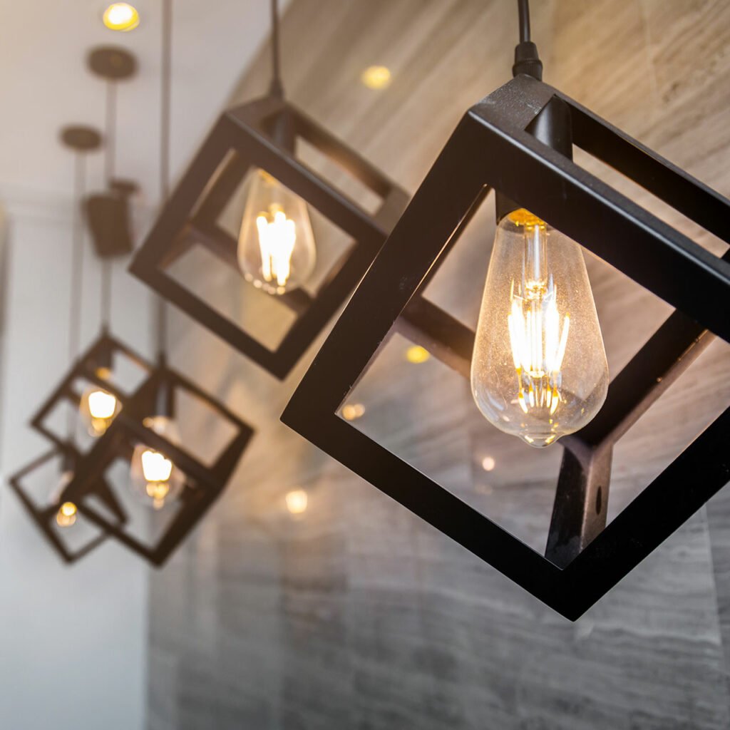 Budget Friendly Interior Design for Living Room with Shape Your Decor With Asymmetrical Lights