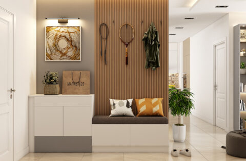 Shoe rack design with seating ideas for every home