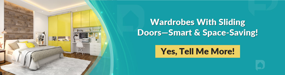 Wardrobes with sliding doors—sleek, smart & space-saving!