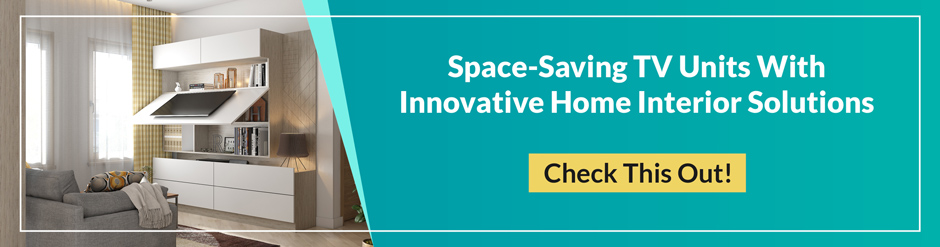 Space saving tv units with our innovative home interior solutions