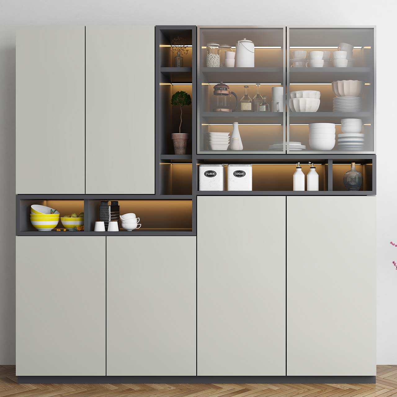 Smart Kitchen Storage Units