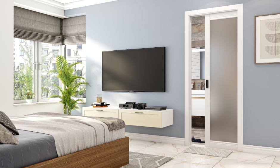 Vastu for master bedroom suggests placing the attached bathroom in the west or north-west direction.