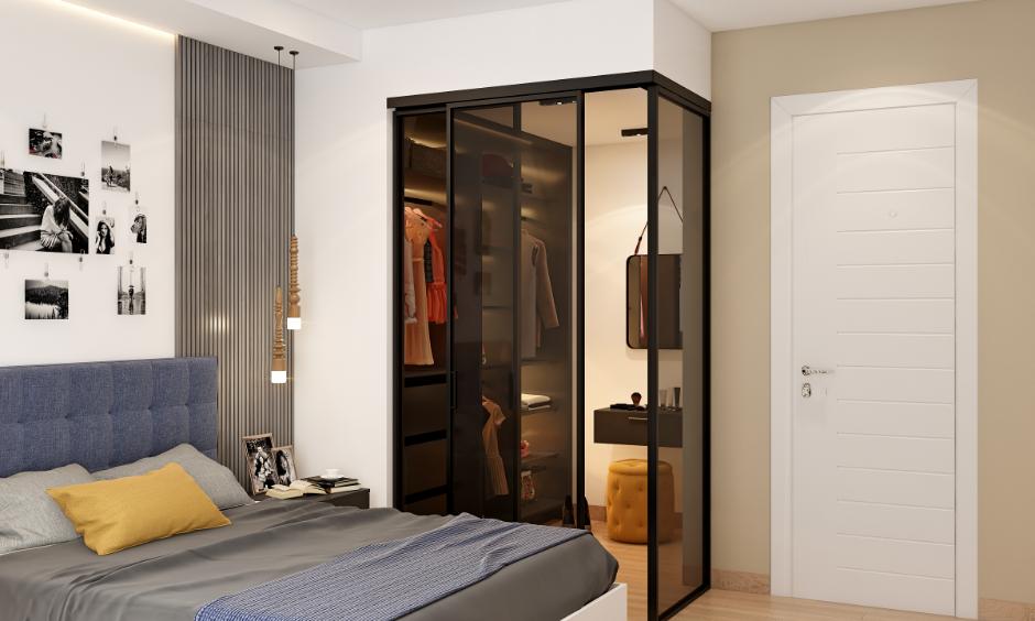 Wardrobe placement according to vastu in the master bedroom should be on the south or west wall.