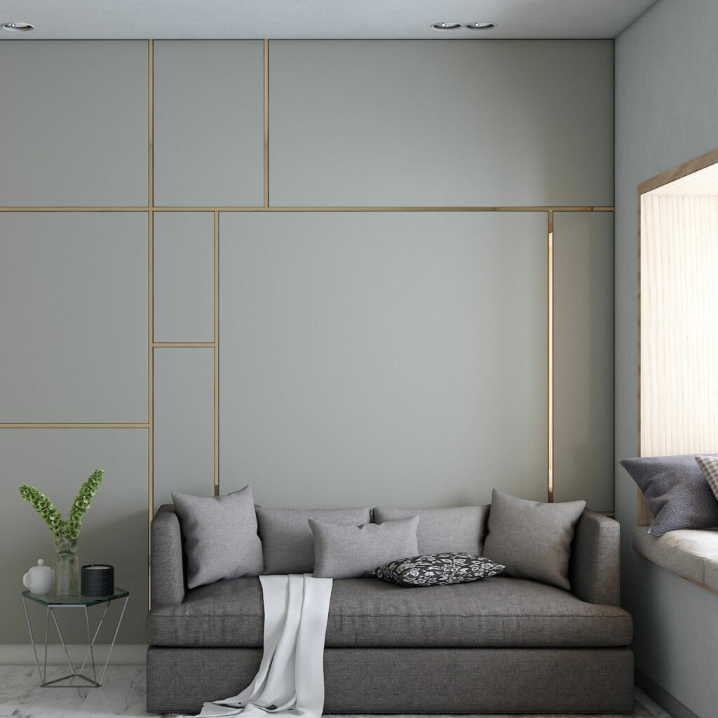 Wall mounted bed with sofa is a convertible multipurpose bed and one of the innovative murphy bed designs in Mumbai, Bangalore and Hyderabad