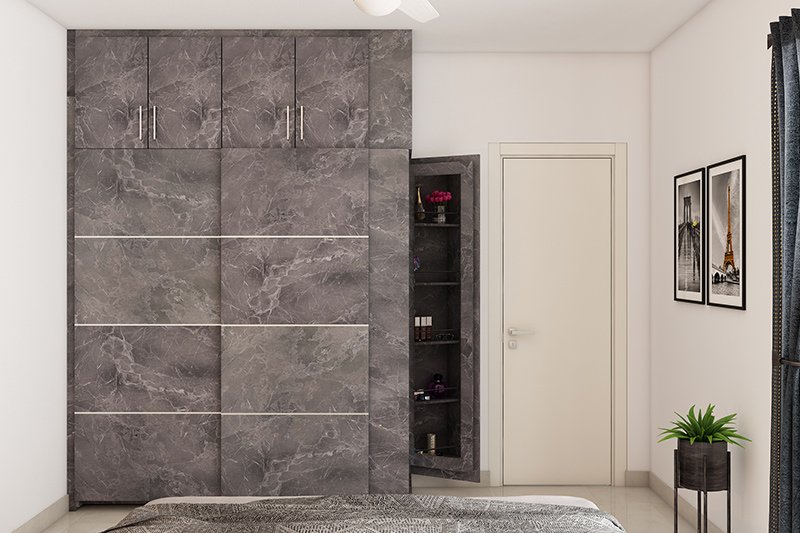 Floor to ceiling bedroom wardrobe design to pack way your stuff