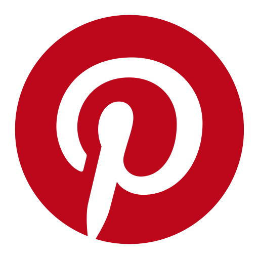 Pinterest logo icon for sharing DesignCafe content